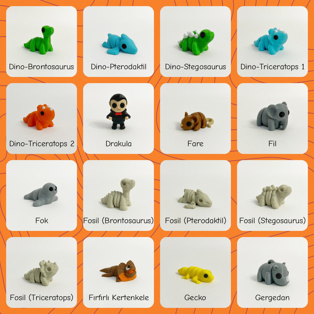 Mini Hayvan Figürleri | Liste 1