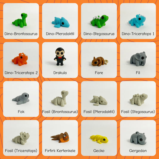 Mini Hayvan Figürleri | Liste 1