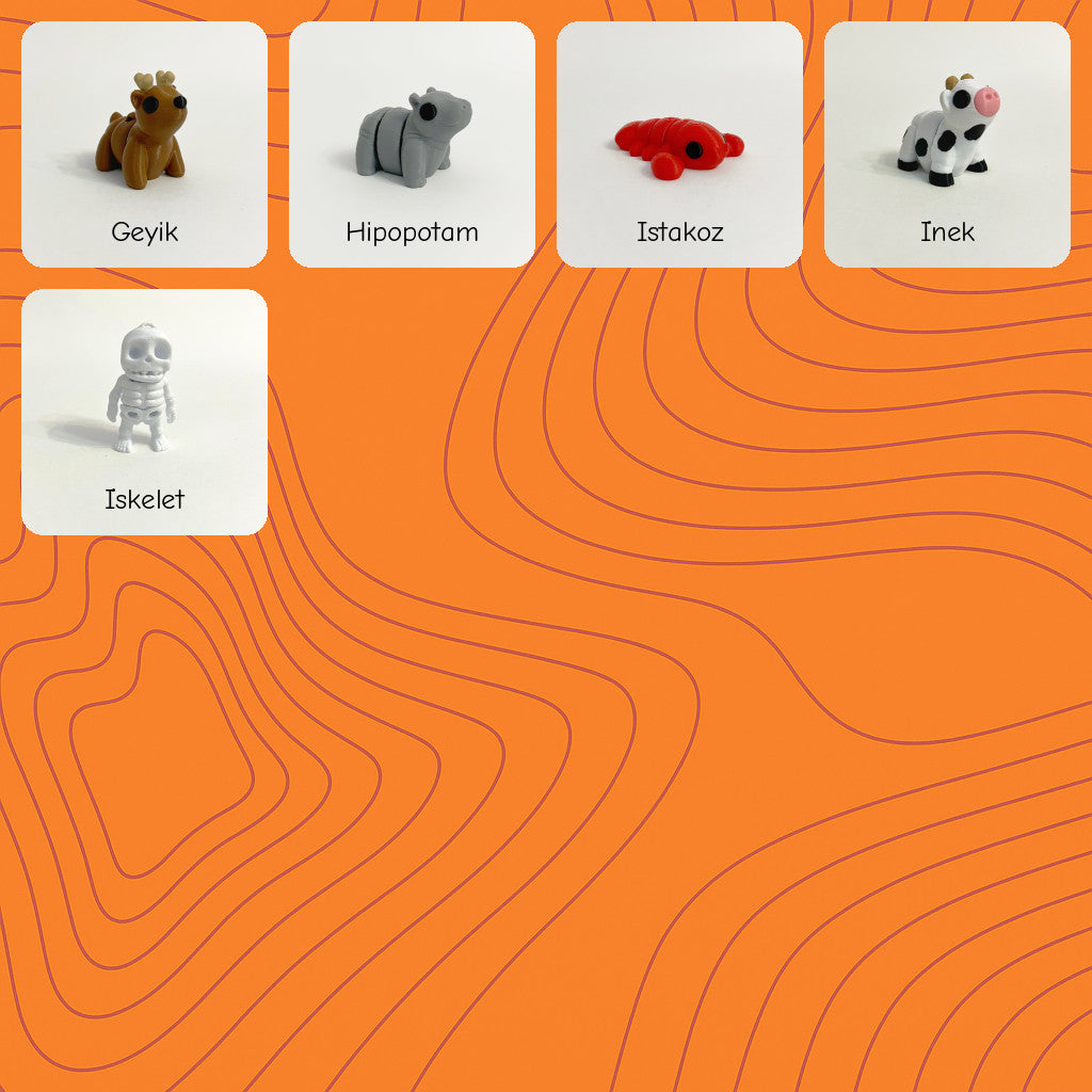 Mini Hayvan Figürleri | Liste 1