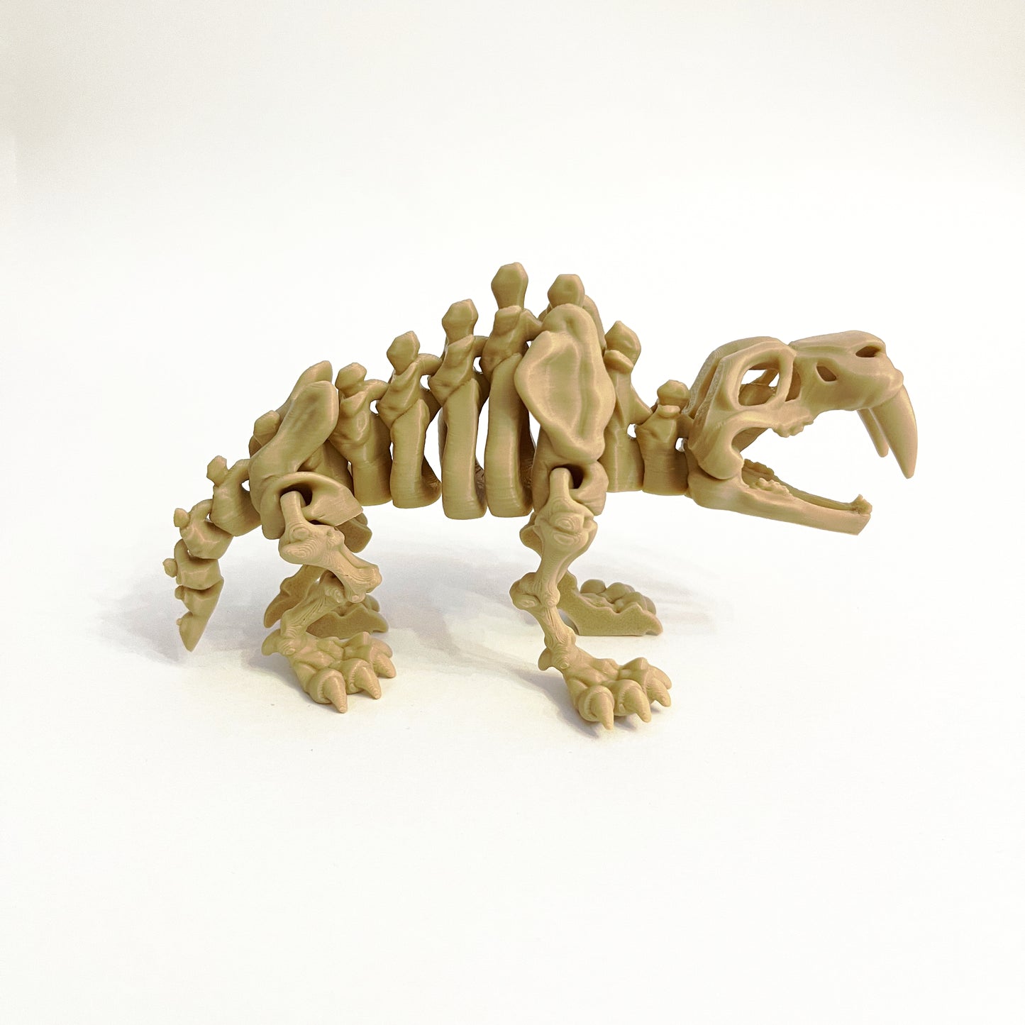 Saber Tooth 3D Hareketli İskelet Dinozor