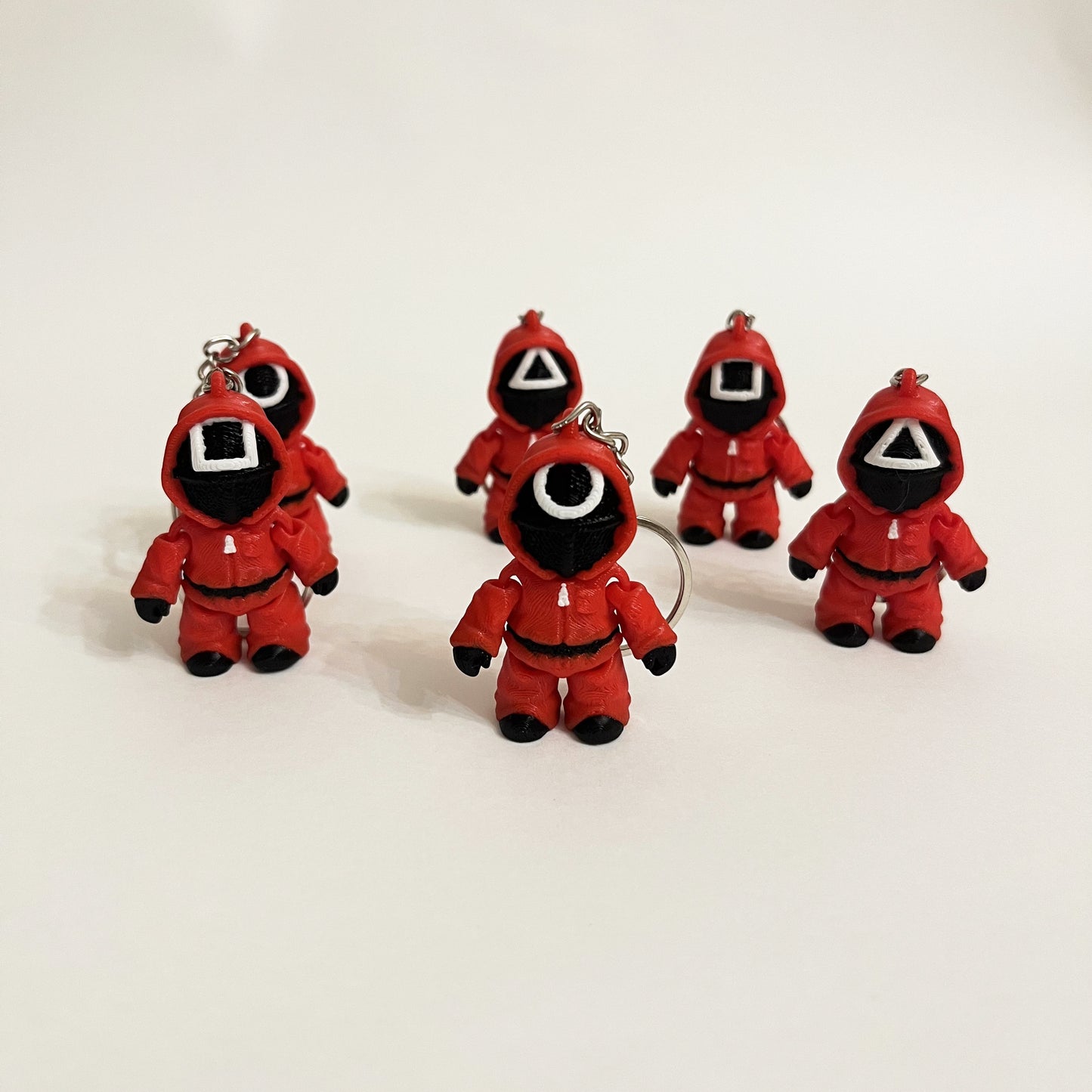 Hareketli Squid Game Anahtarlık