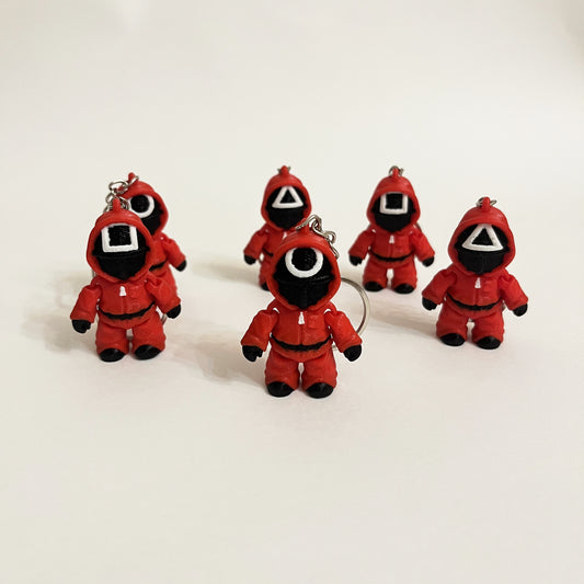Hareketli Squid Game Anahtarlık