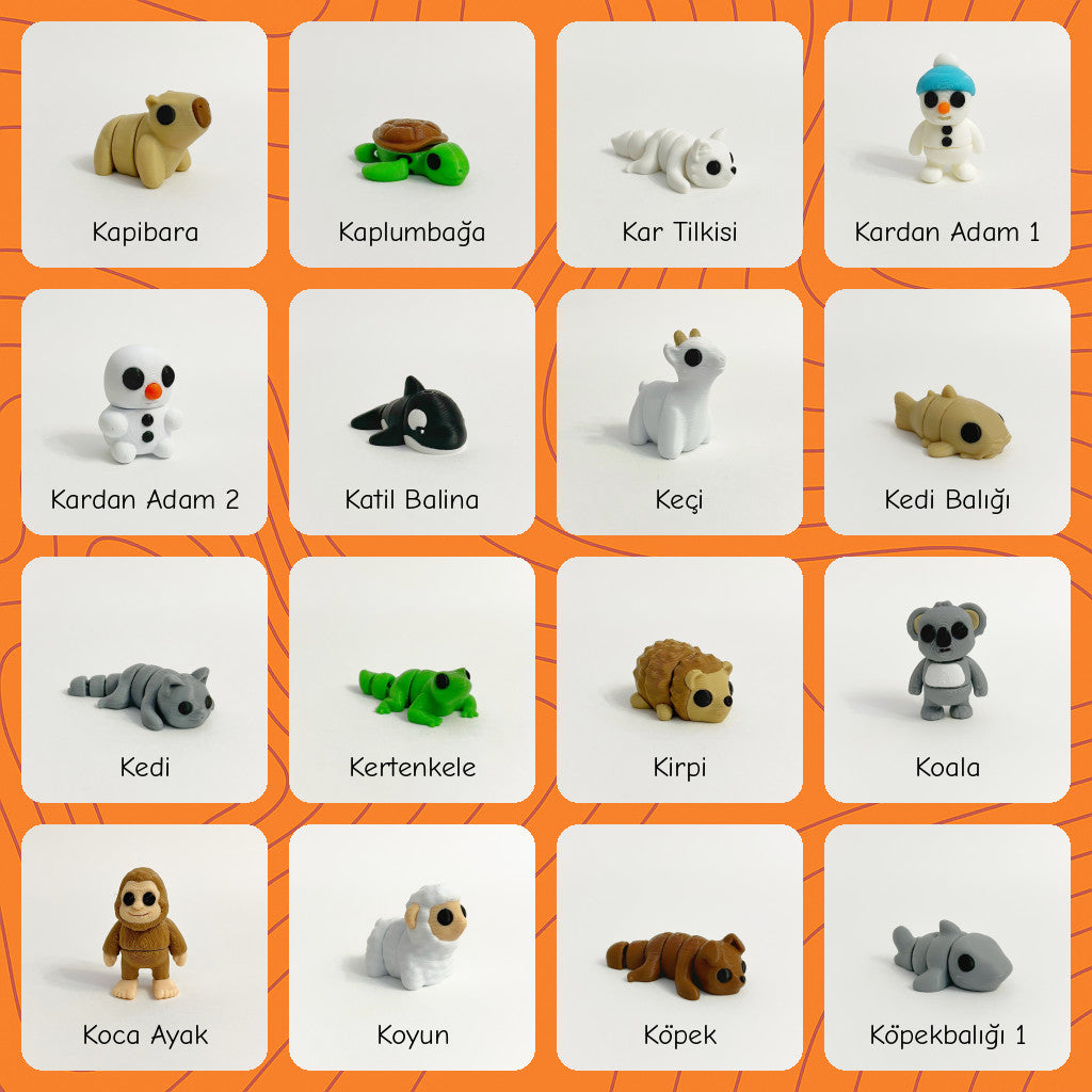 Mini Hayvan Figürleri | Liste 2