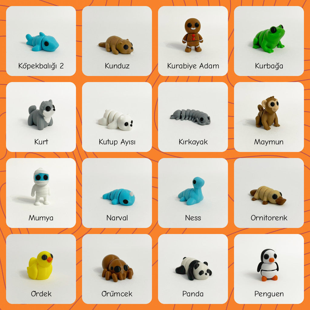 Mini Hayvan Figürleri | Liste 2