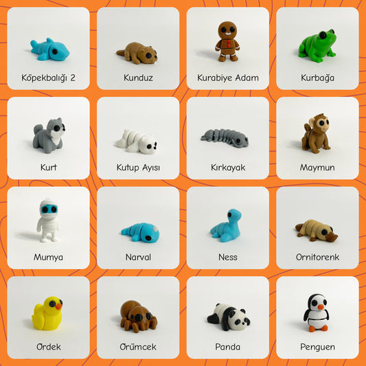 Mini Hayvan Figürleri | Liste 2
