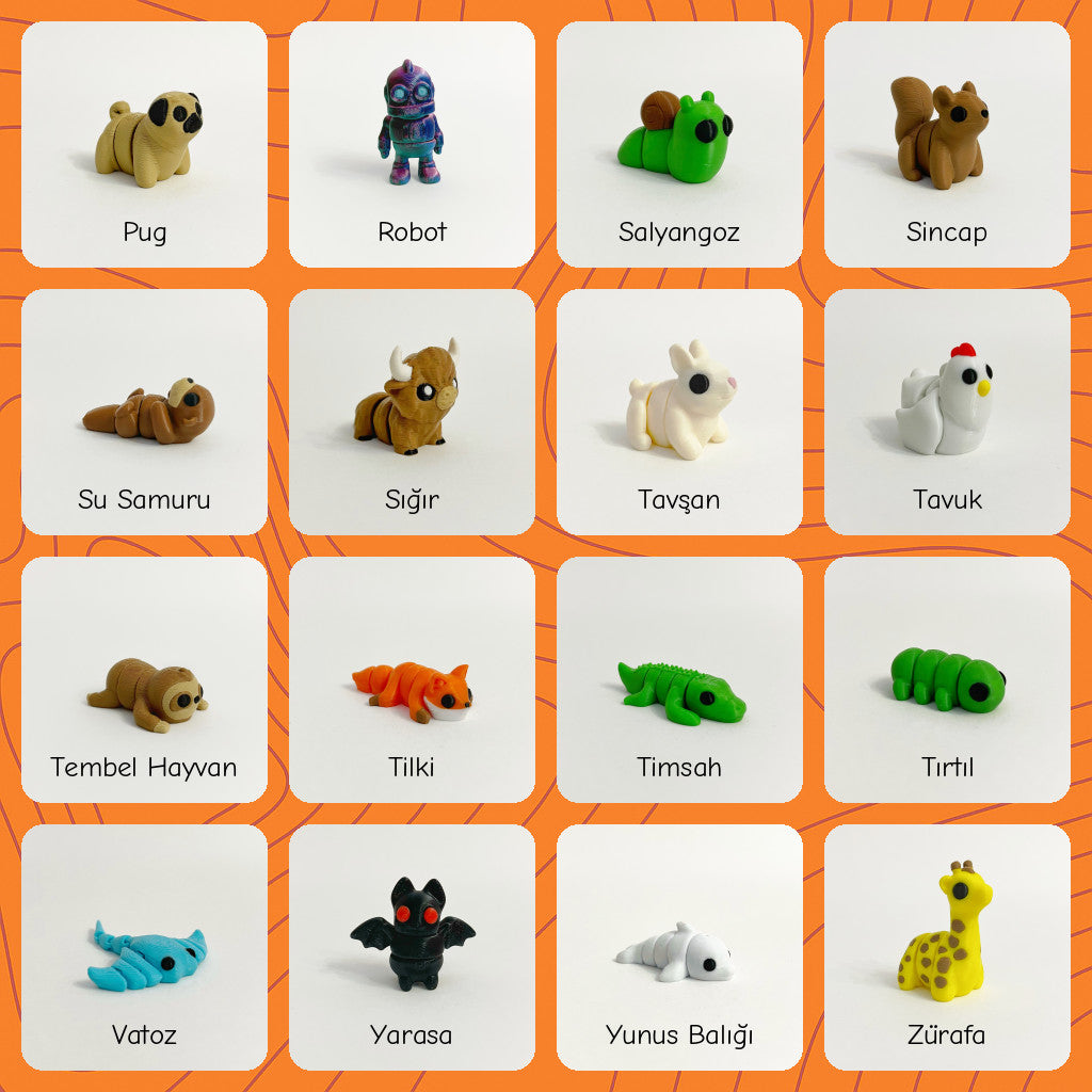 Mini Hayvan Figürleri | Liste 2