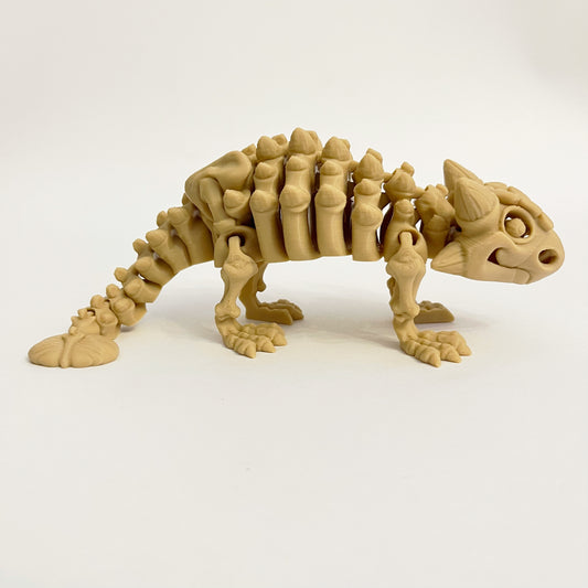 Ankylosaurus 3D Hareketli İskelet Dinozor