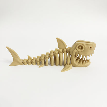 Köpekbalığı 3D Hareketli İskelet