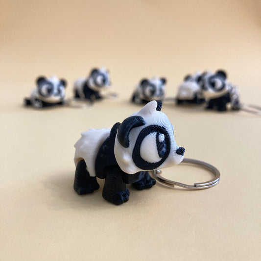 Hareketli Panda Anahtarlık