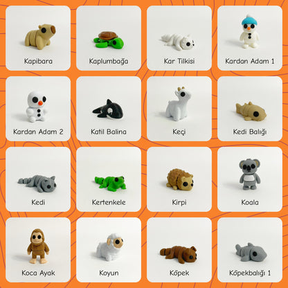 Mini Hayvan Figürleri | Liste 2